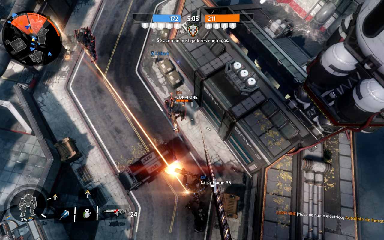 Analisis Titanfall 2 gancho Analisis Titanfall 2 gancho