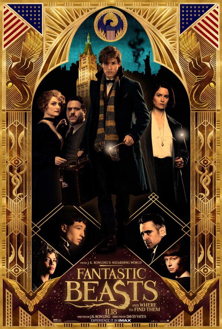 Animales fantásticos y dónde encontrarlos nuevo póster Animales fantásticos y dónde encontrarlos nuevo póster