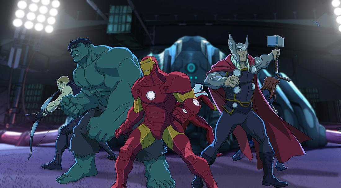Avengers Assemble Disney XD, serie animada, Marvel