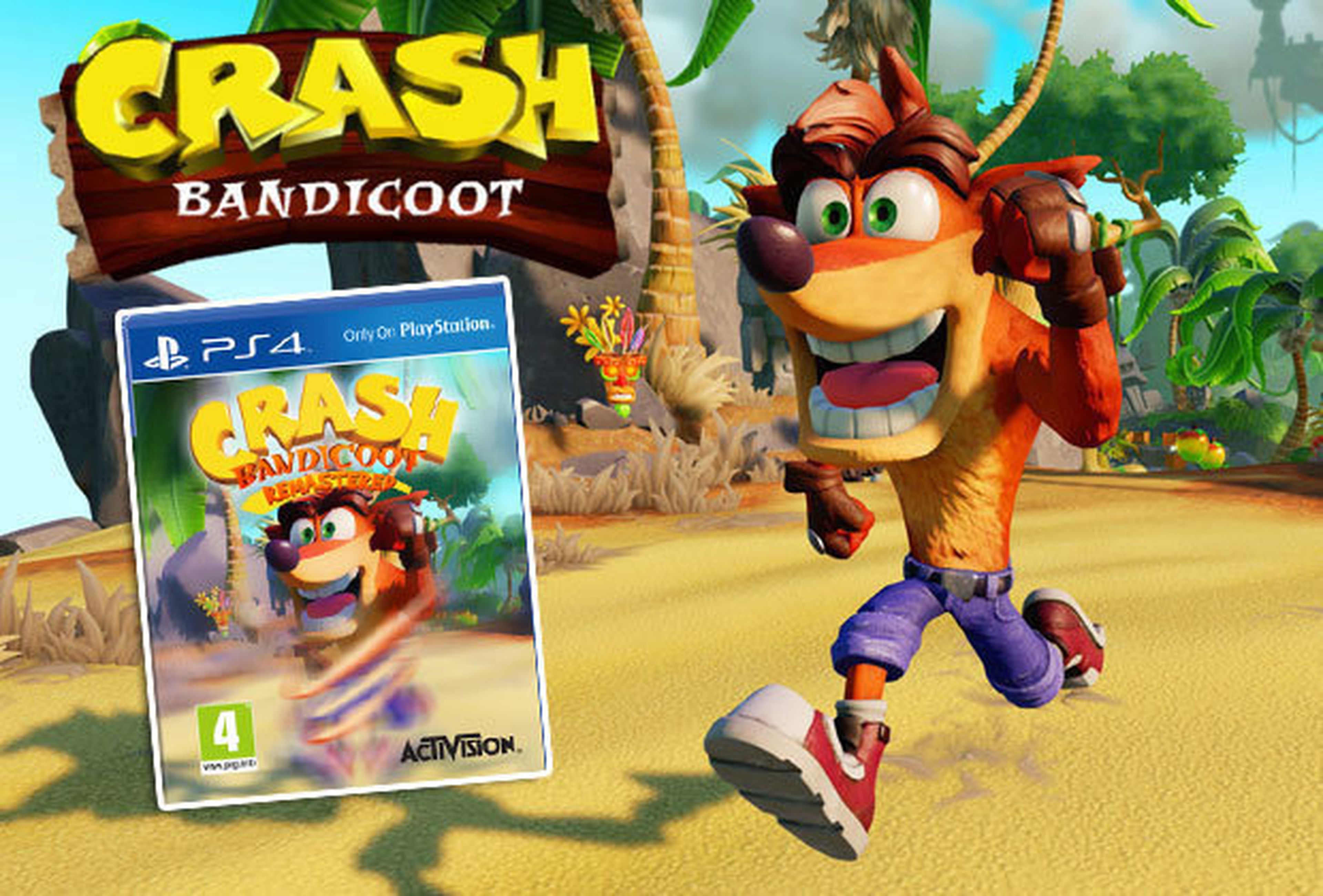 Crash Bandicoot PS4 fake