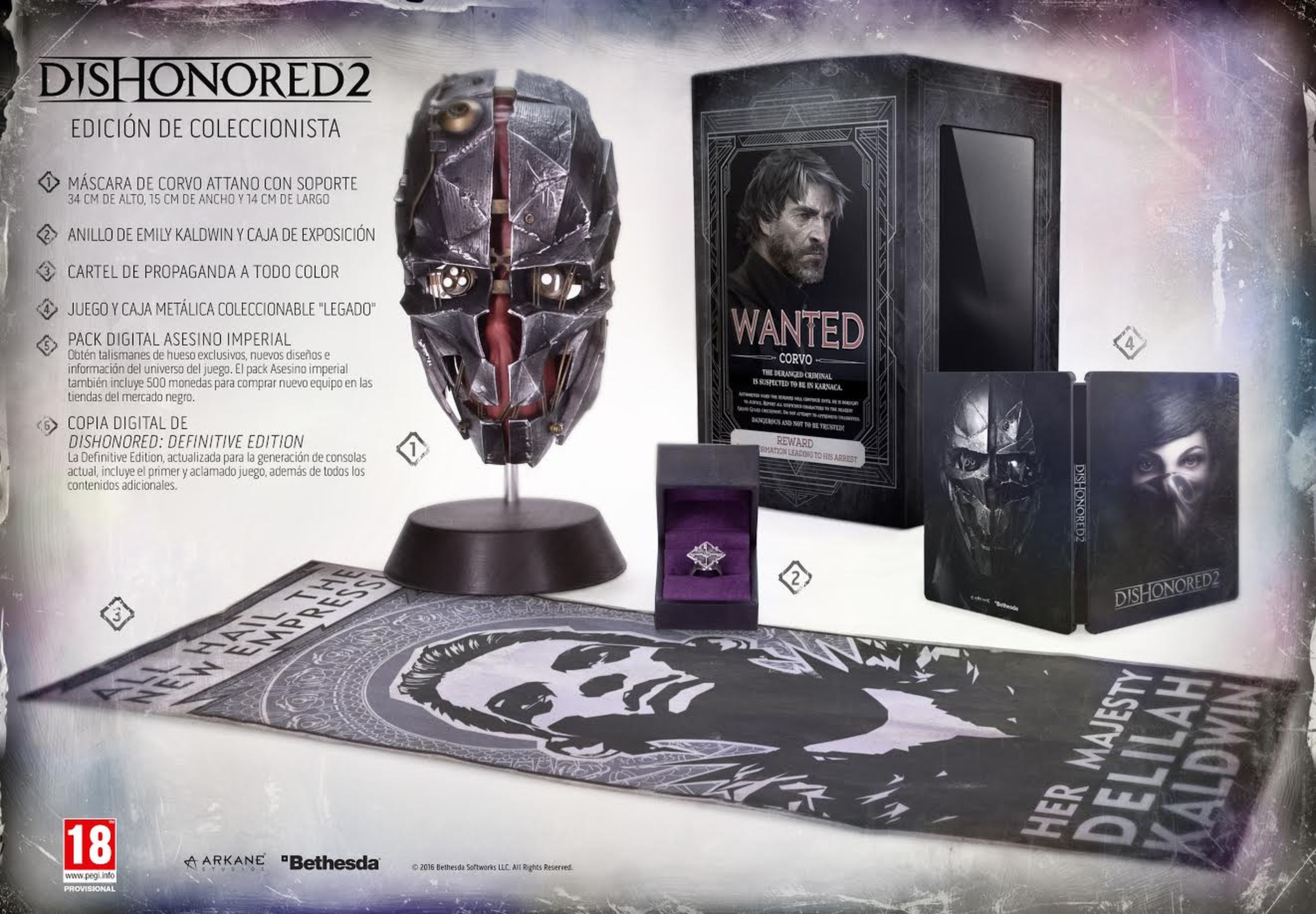Dishonored 2 Collector´s Edition