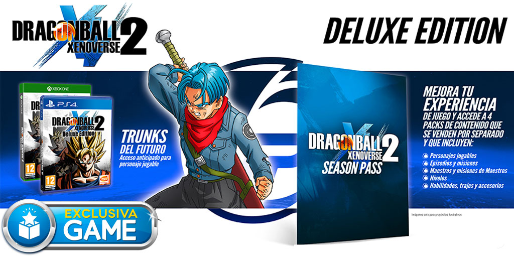 Dragon Ball Xenoverse 2 Edición Deluxe Dragon Ball Xenoverse 2 Edición Deluxe