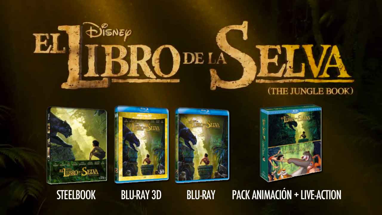 Ediciones caseras de El libro de la selva Ediciones caseras de El libro de la selva