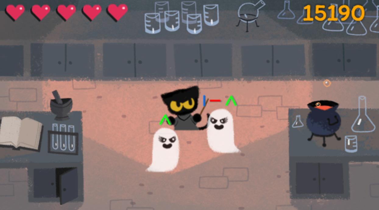 Google Doodle de Halloween Google Doodle de Halloween