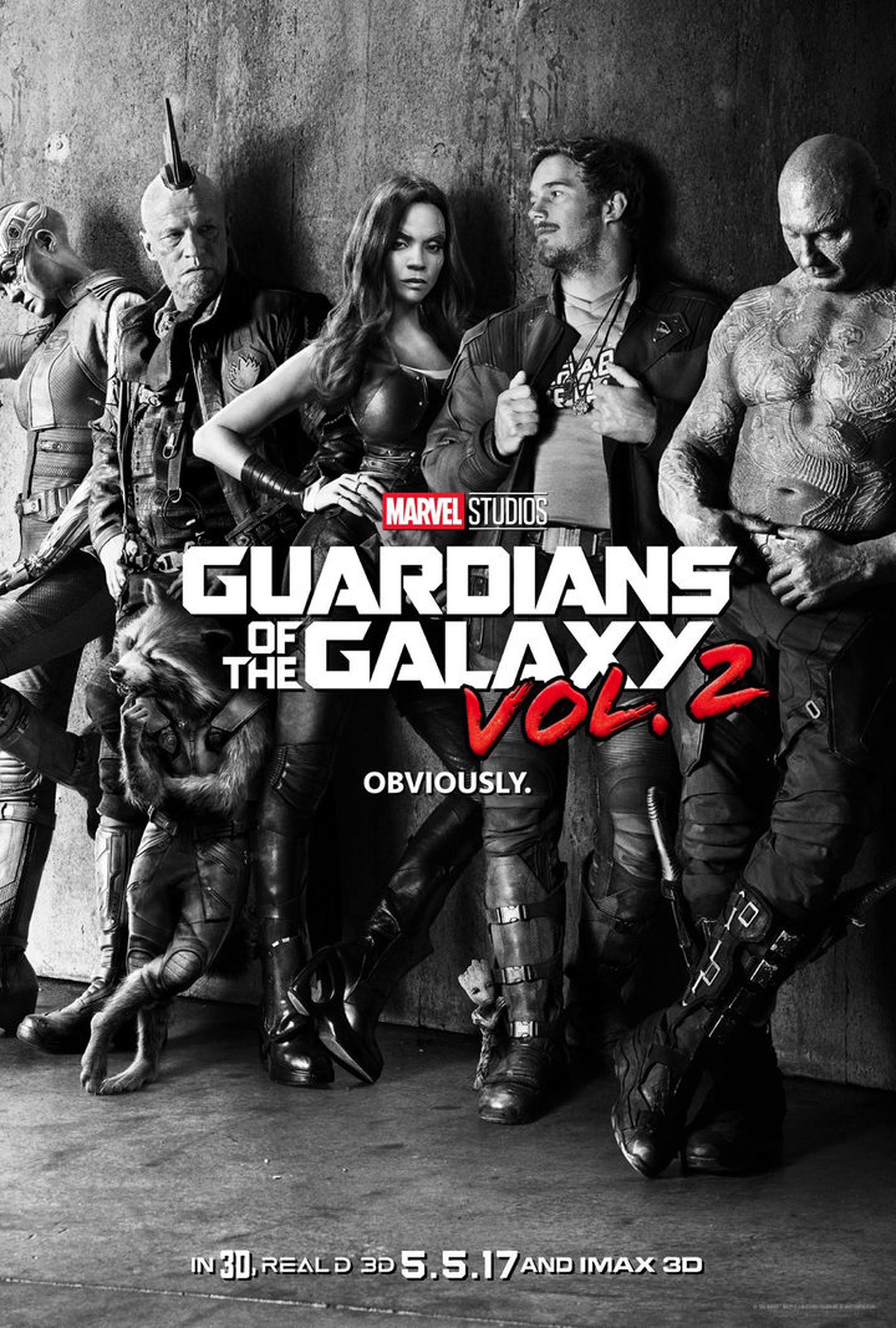 Guardianes de la galaxia vol. 2 - primer póster