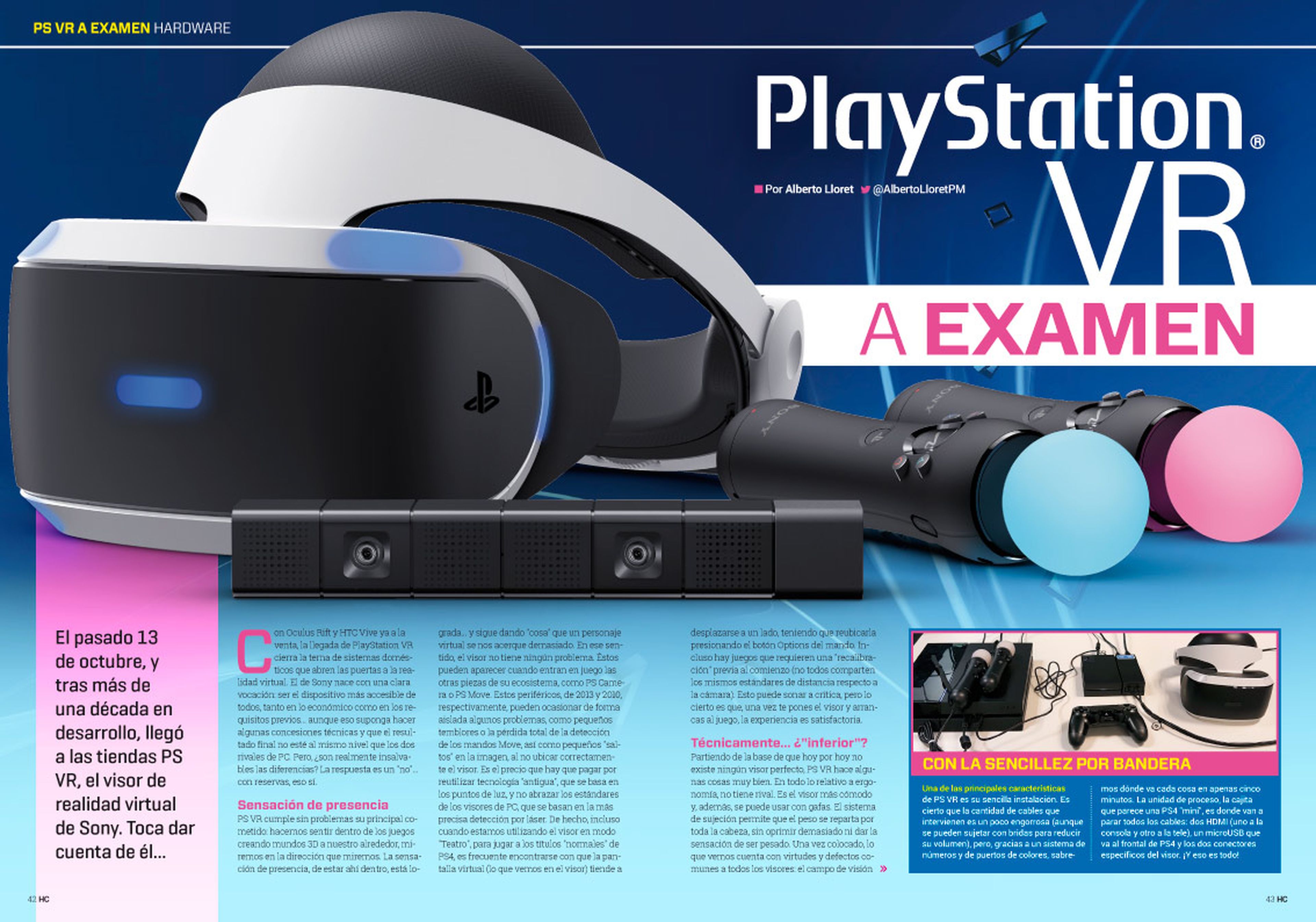 Hobby Consolas 304 Reportaje PlayStation VR