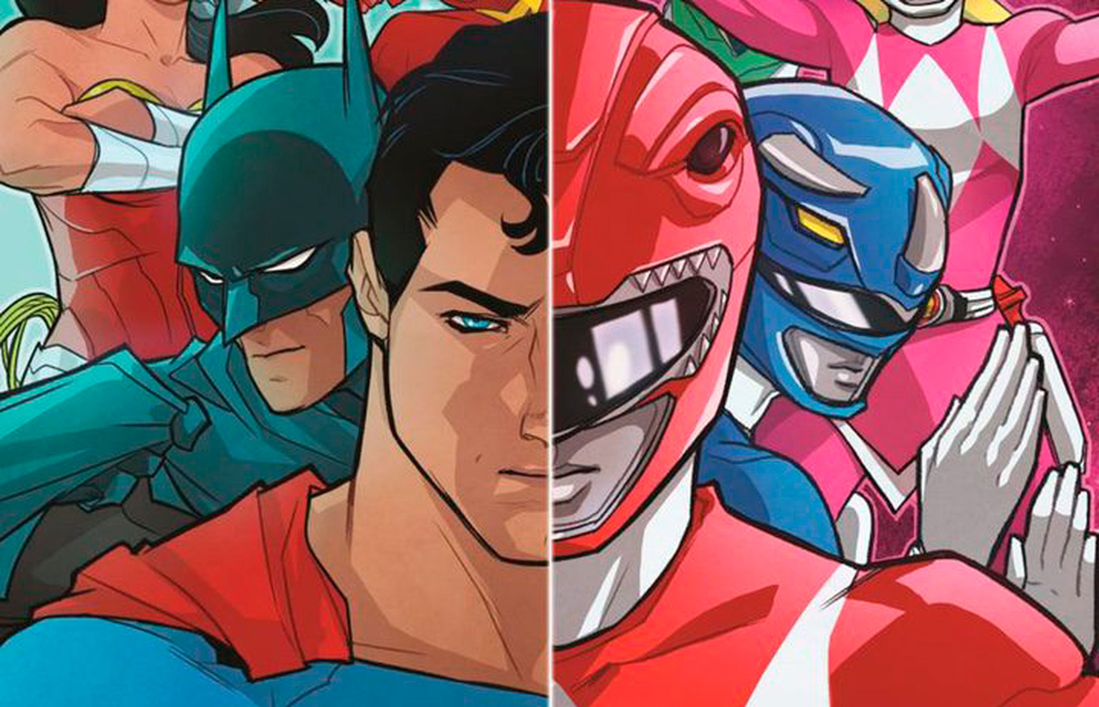 Liga de la Justicia y Power Rangers unidos en un cómic