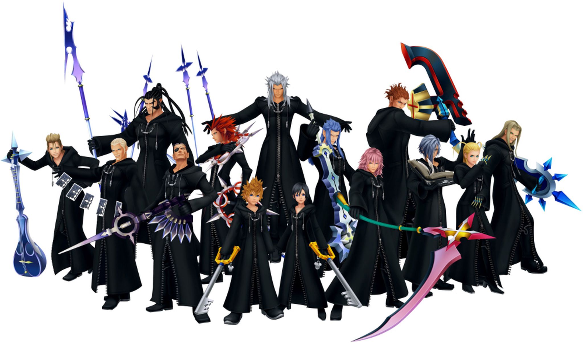 Los mejores disfraces de Kingdom Hearts - Organización XIII