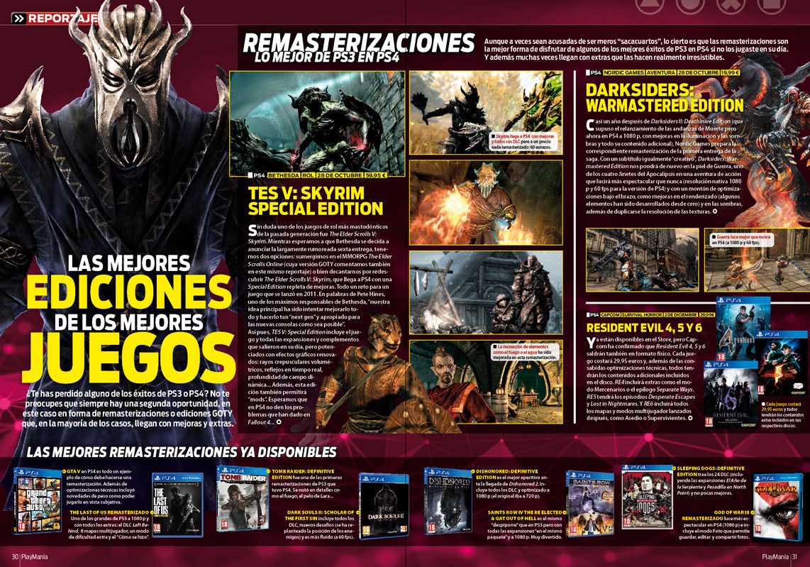 Las mejores ediciones de los mejores juegos en Playmanía 216 Las mejores ediciones de los mejores juegos en Playmanía 216