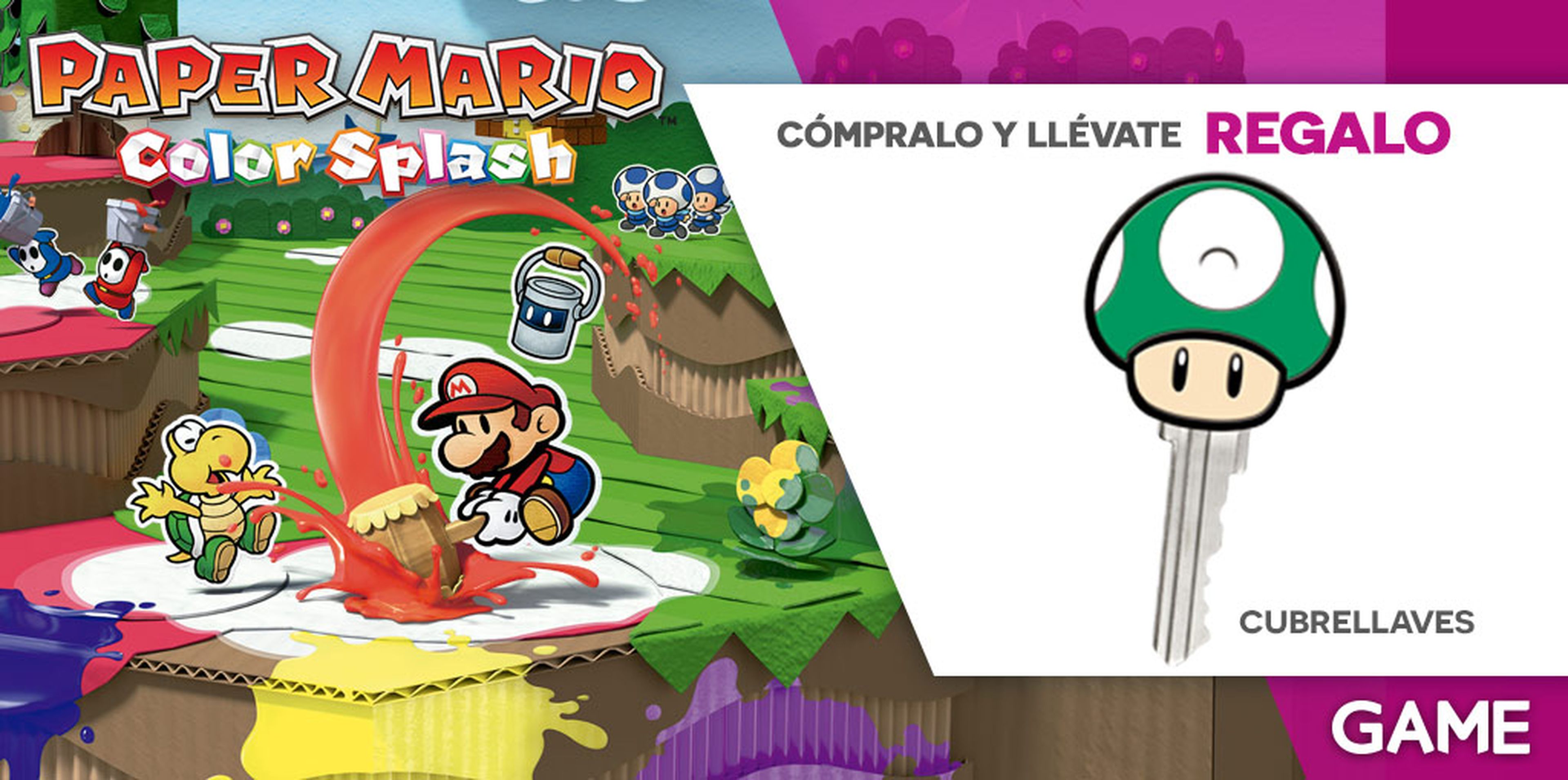 Paper Mario Color Splash GAME