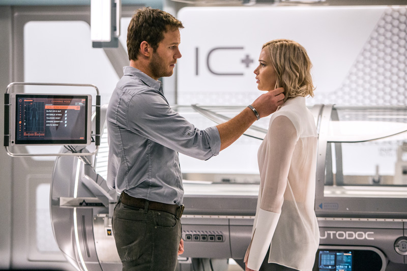 Passengers - nuevas fotos de Chris Pratt y Jennifer Lawrence Passengers - nuevas fotos de Chris Pratt y Jennifer Lawrence