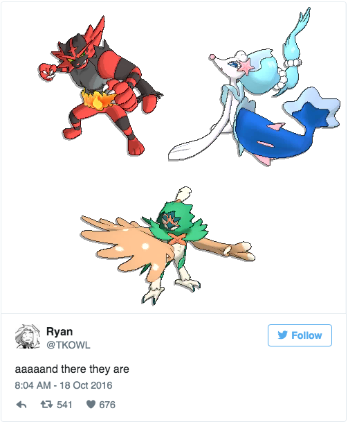 Pokémon Sol y Luna filtraciones Pokémon Sol y Luna filtraciones