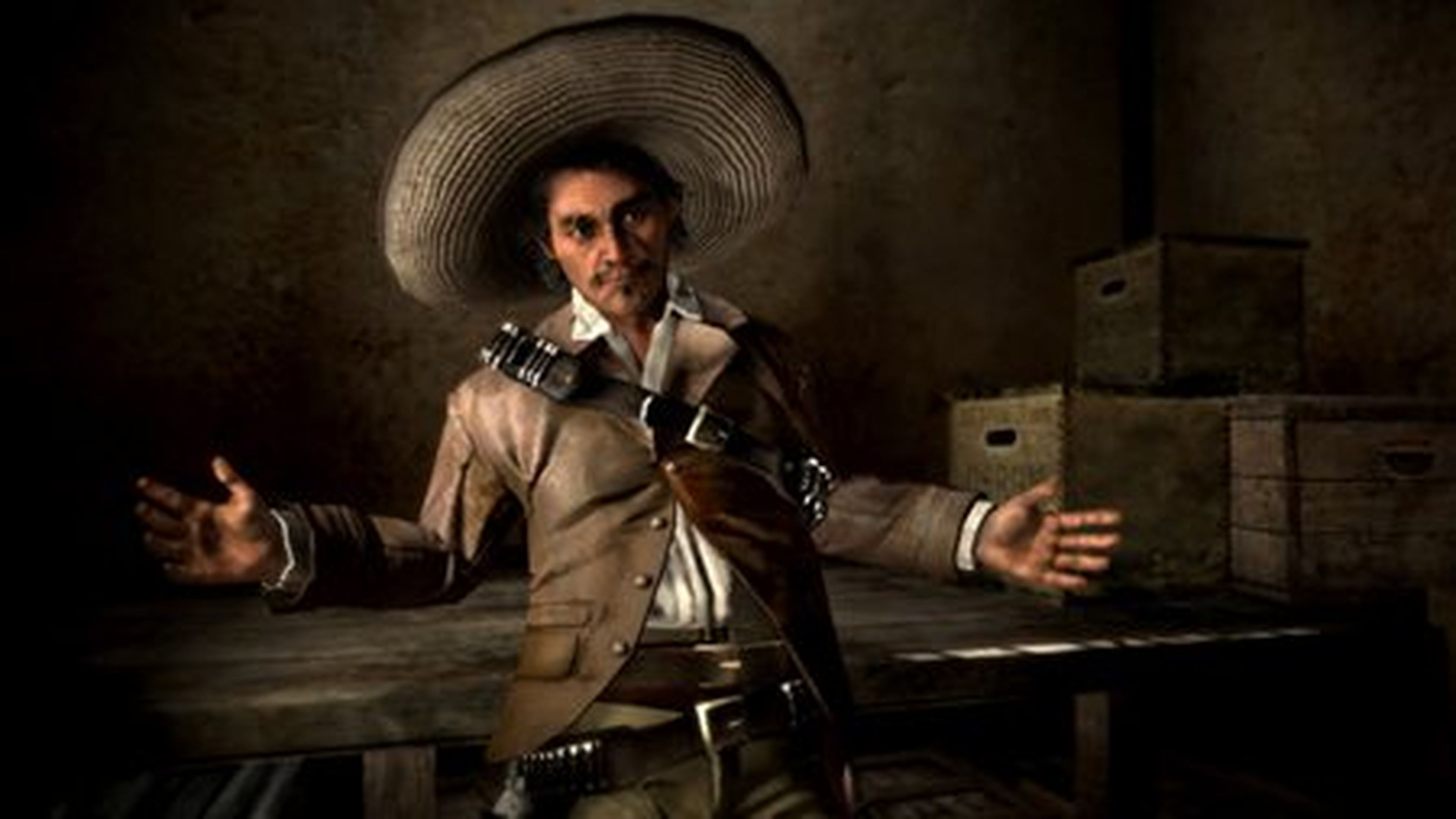 Javier Escuella podría ser la segunda figura por la derecha del cartel de Red Dead Redemption 2