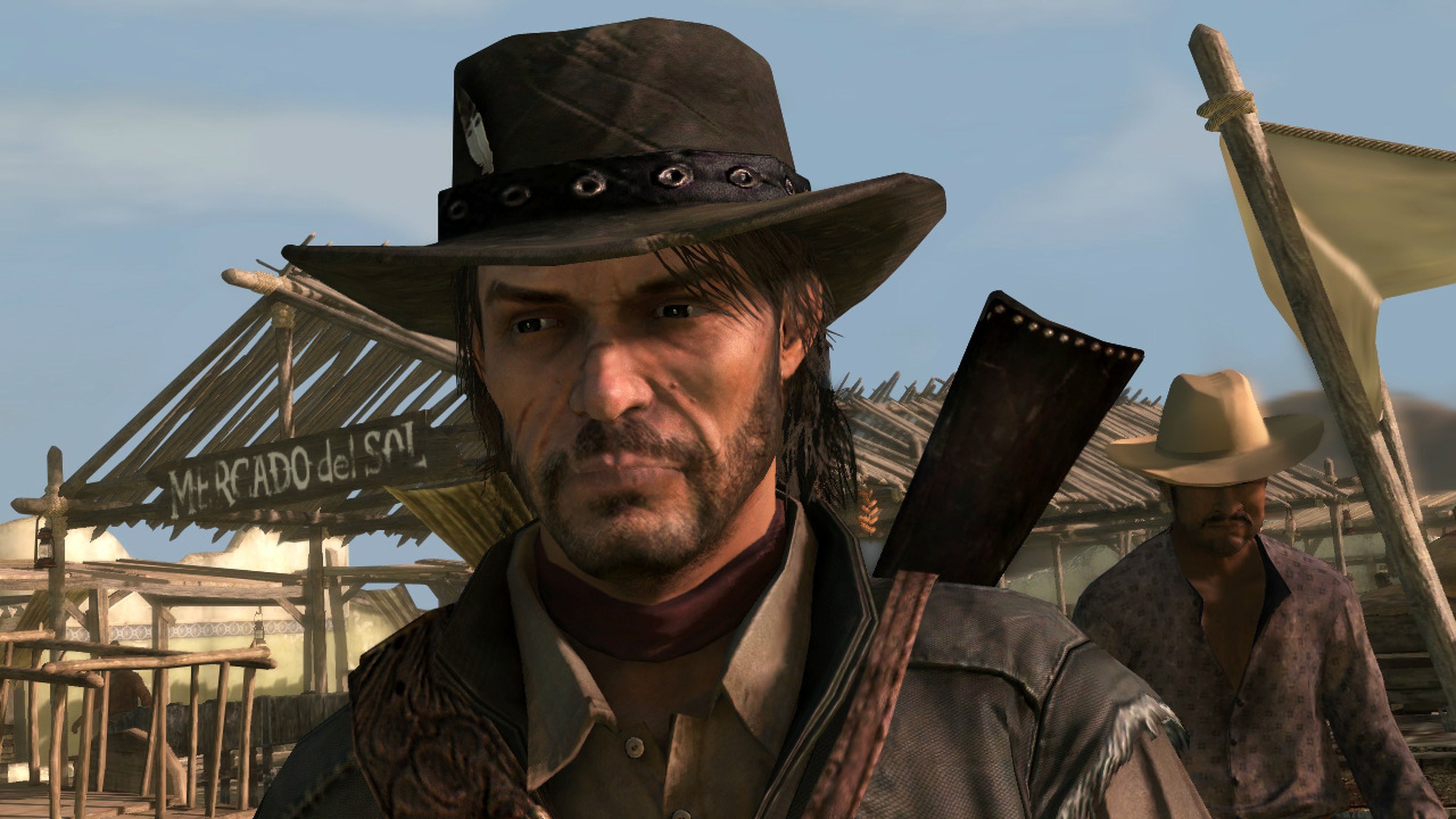John Marston podría ser la figura de la izquierda del cartel de Red Dead Redemption 2
