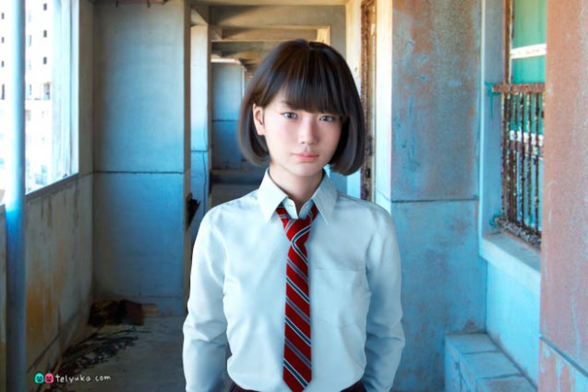 Saya, la niña japonesa virtual que parece real