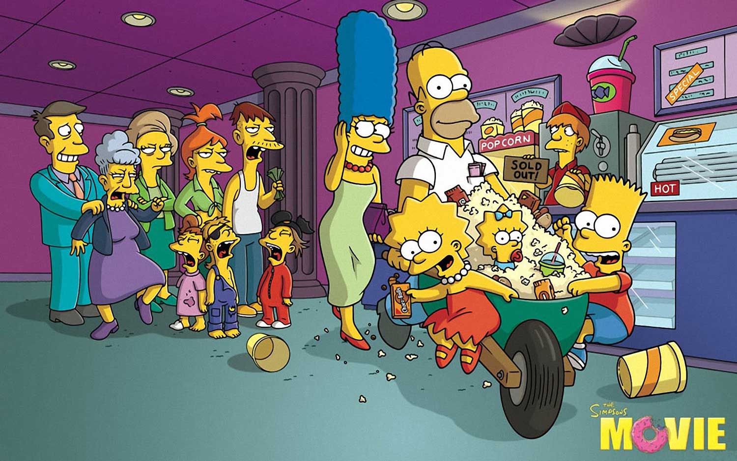 familia simpson netflix