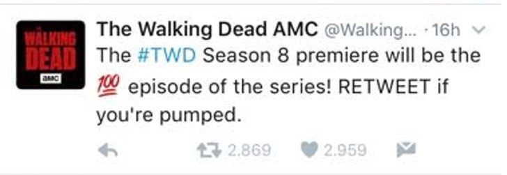 The Walking Dead Twitter Temporada 8
