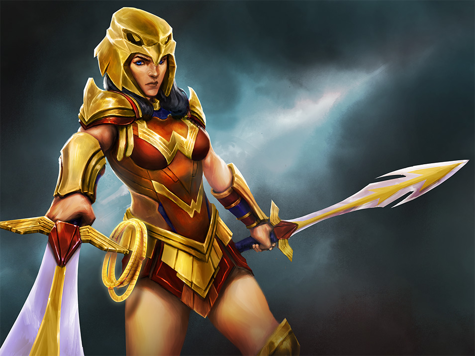 Wonder Woman en DC Legends Wonder Woman en DC Legends