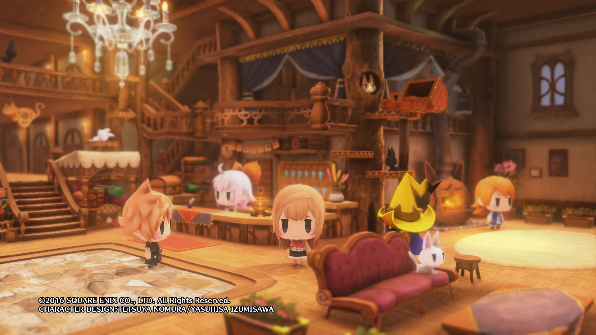 World of Final Fantasy - Posada Sherlotta WoFF - Posada Sherlotta