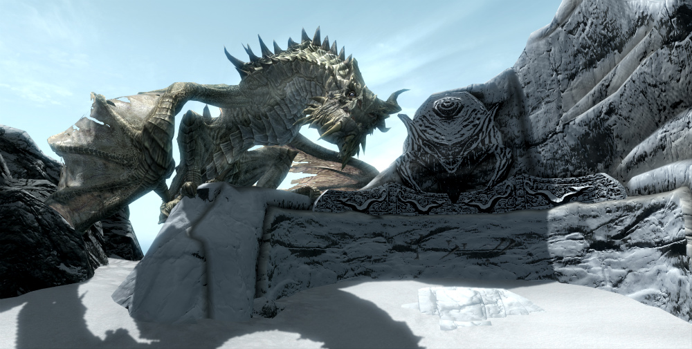 1. Montar un dragón invencible Dragon de Skyrim