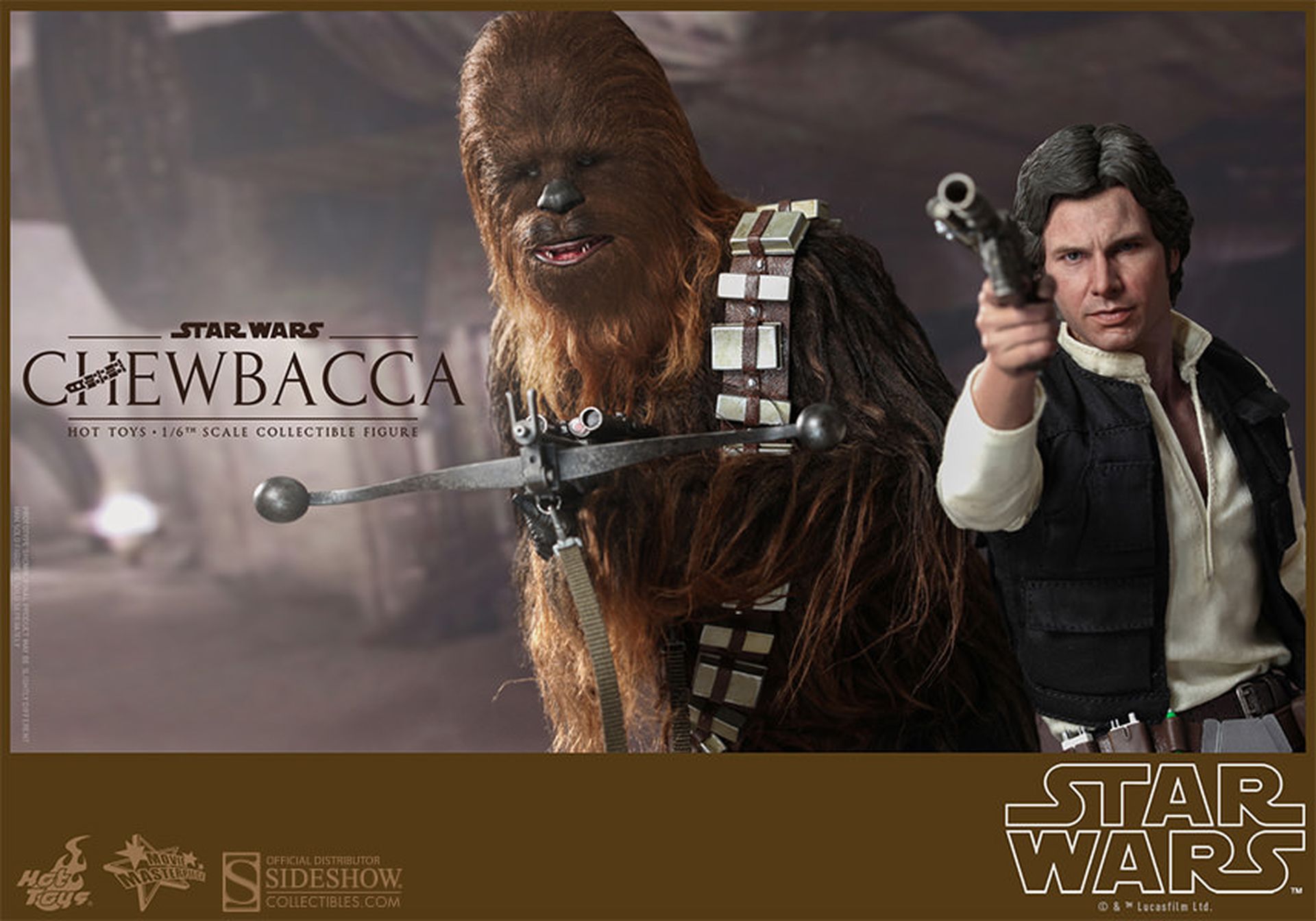 11. y 12. Han Solo y Chewbacca (Star Wars) - MMS261 y MMS262