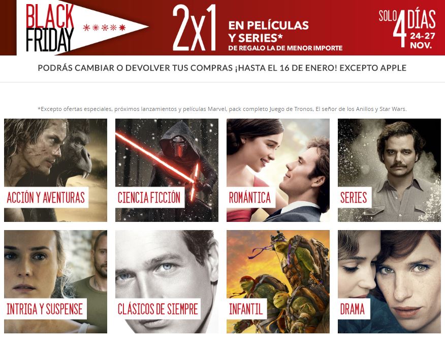 2x1 en Películas y Series 2x1 en Películas y Series