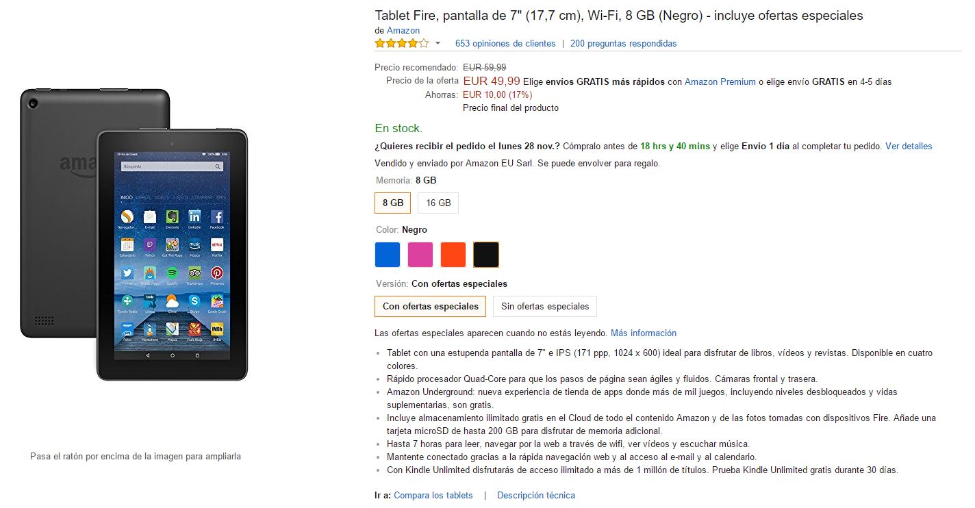 Amazon Fire Amazon Fire