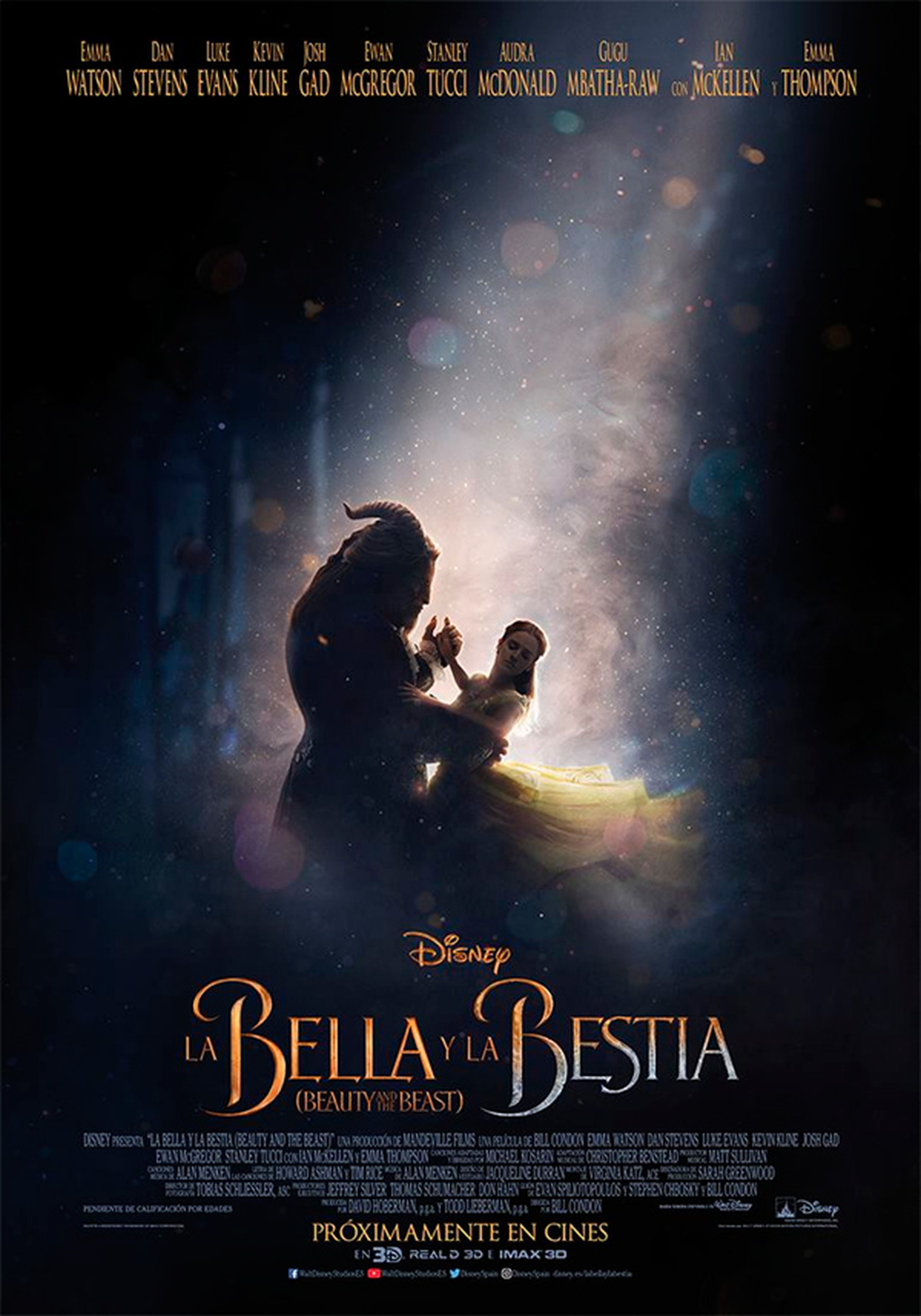 La Bella y la Bestia - Póster en español