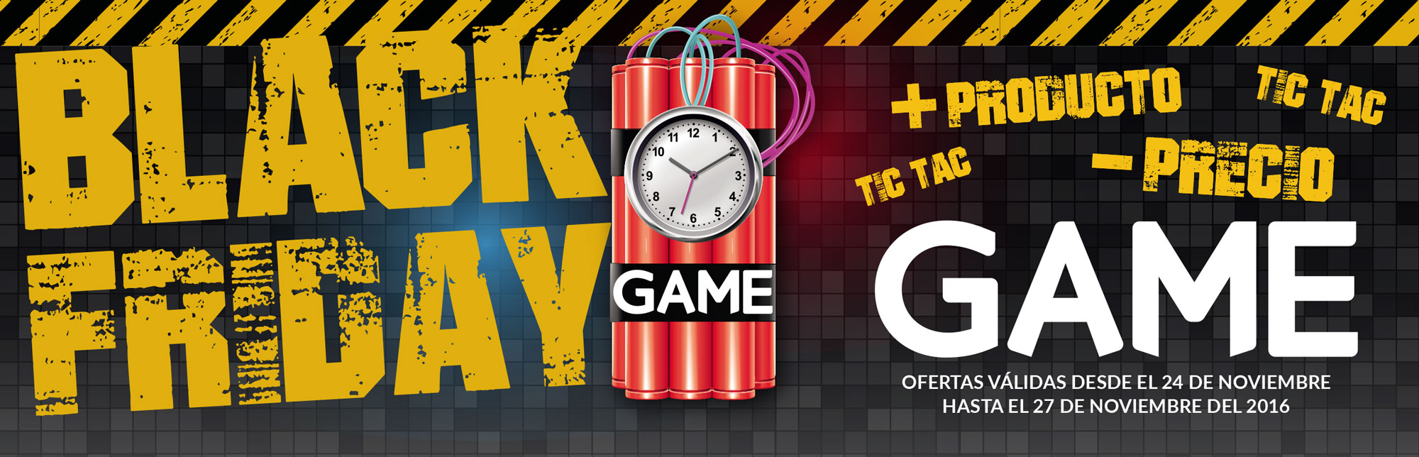 Black Friday 2016 en GAME Black Friday 2016 en GAME