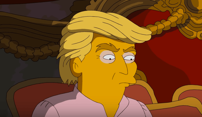 Donald Trump en Los Simpson Donald Trump en Los Simpson