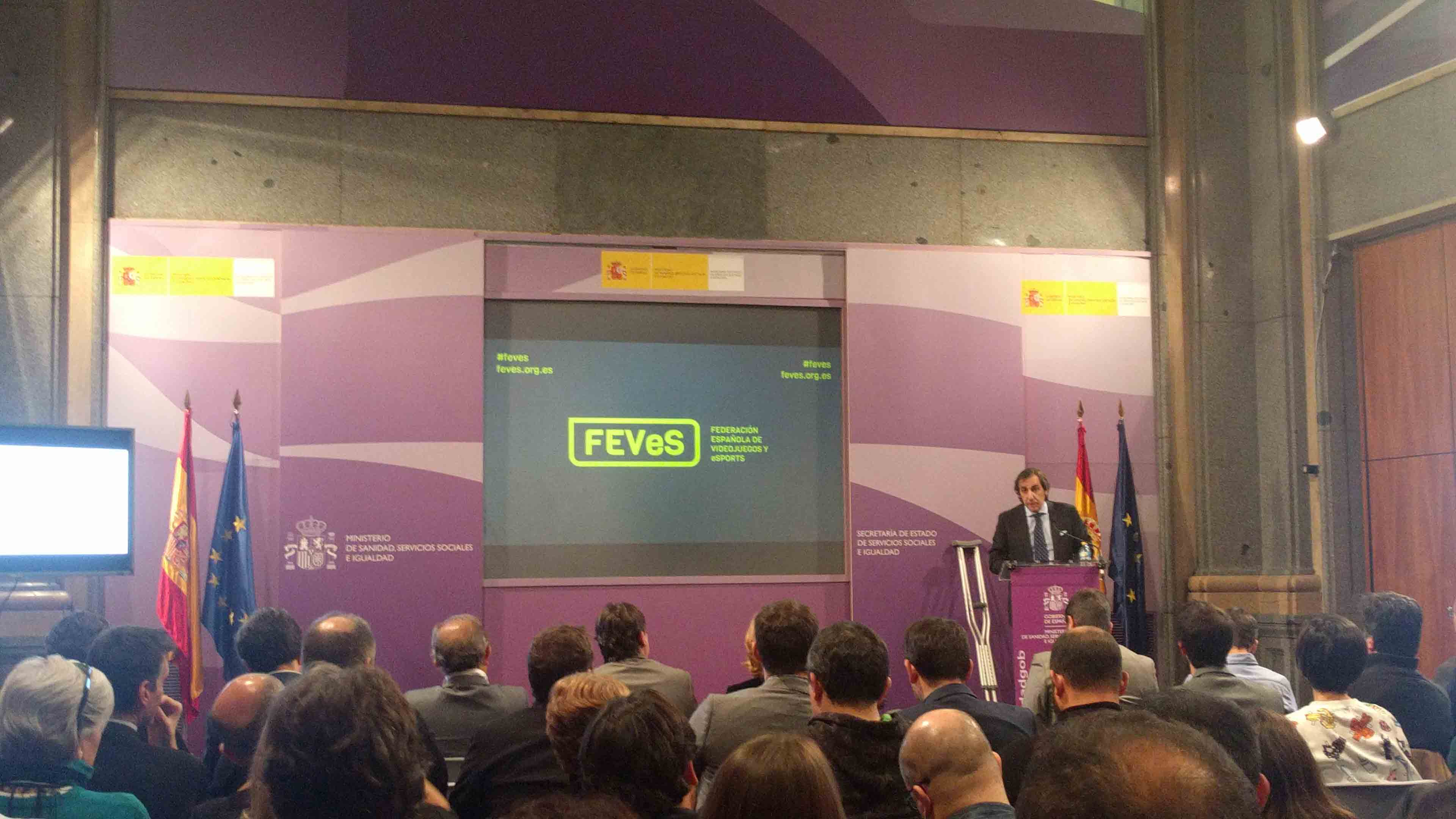 FEVeS Presentacion Foto 01 FEVeS Federación española de videojuegos y eSports