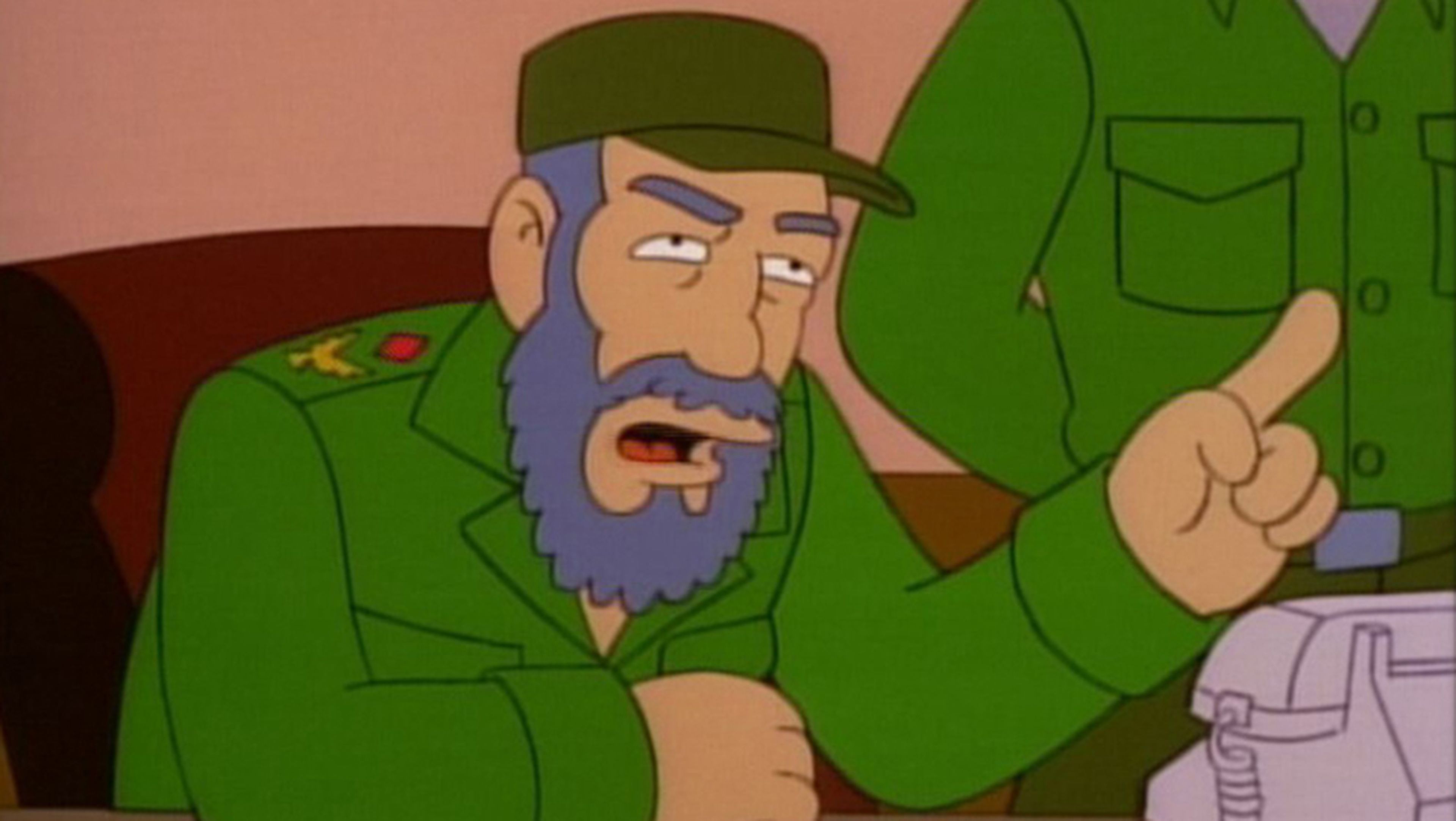 Fidel Castro en Los Simpson
