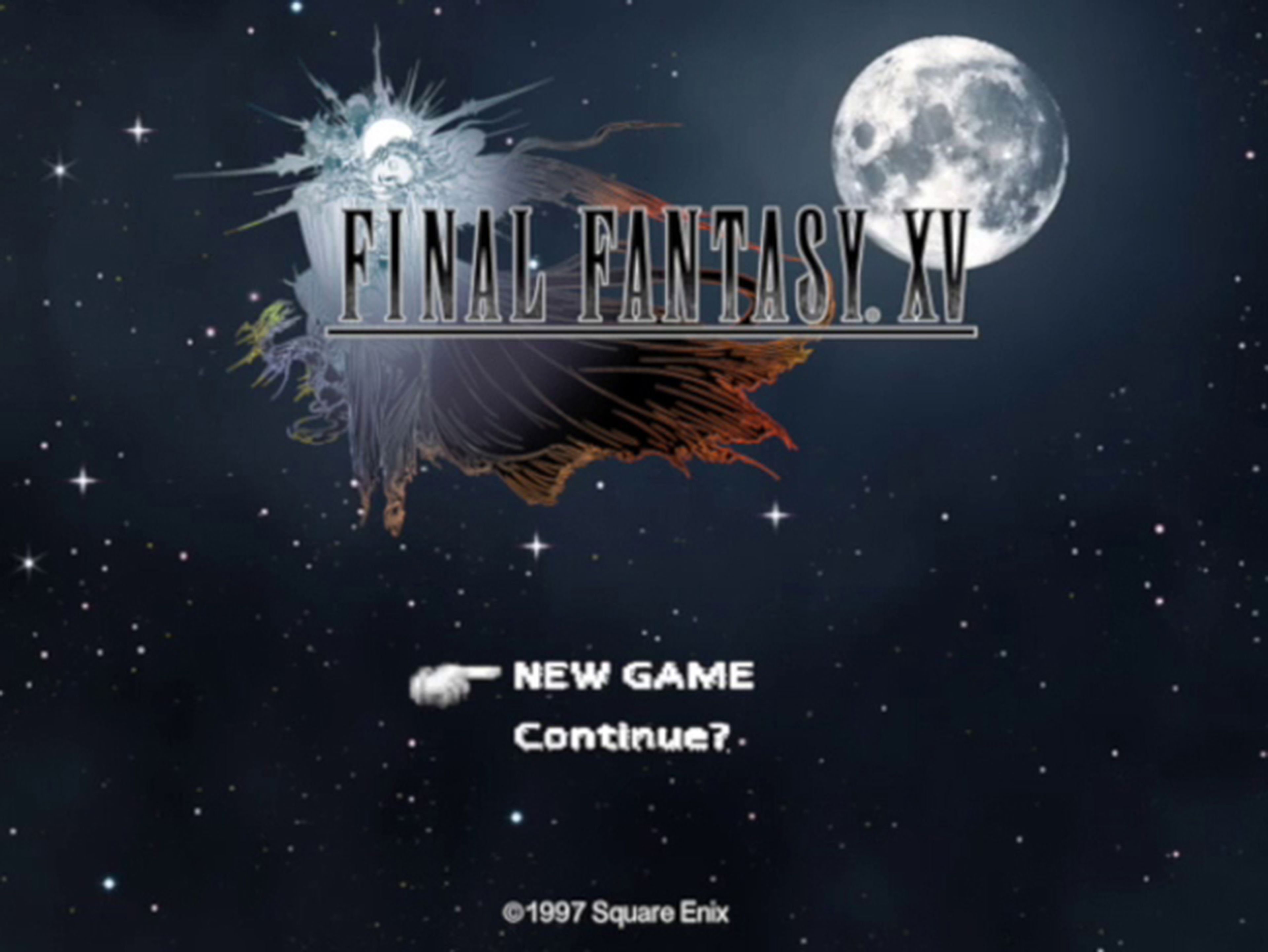 Final Fantasy XV en PS1