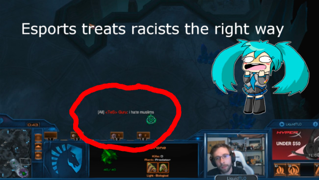 Frase de odio en eSports Frase de odio en eSports