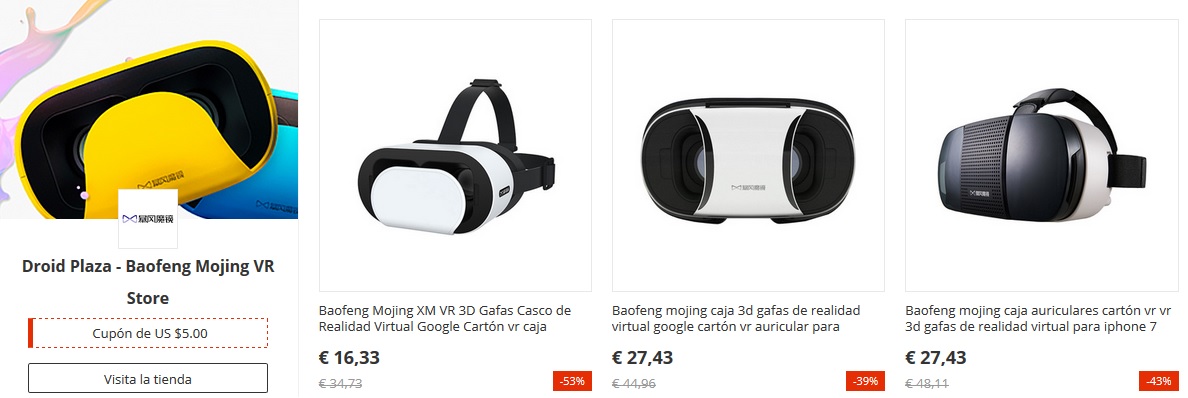 Las gafas VR de Baofeng Mojing VR estarán en oferta el 11 del 11 de AliExpress Las gafas VR de Baofeng Mojing VR estarán en oferta el 11 del 11 de AliExpress