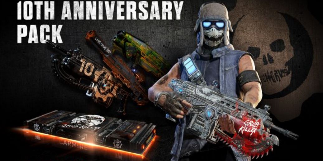 Gears of War 4 Tenth Anniversary Gear Pack Gears of War 4 Tenth Anniversary Gear Pack
