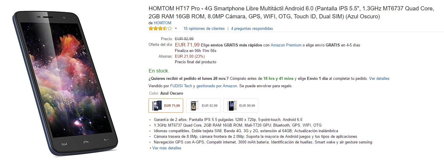 HOMTOM HT17 Pro HOMTOM HT17 Pro
