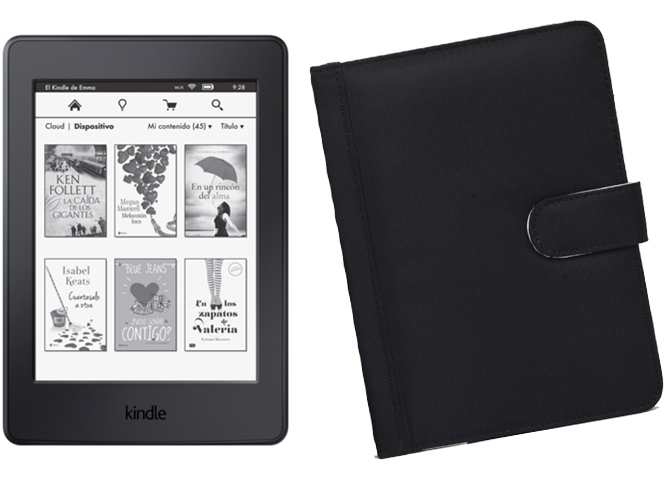 Kindle Paperwhite 4 GB + Funda Negra Kindle Paperwhite 4 GB + Funda Negra