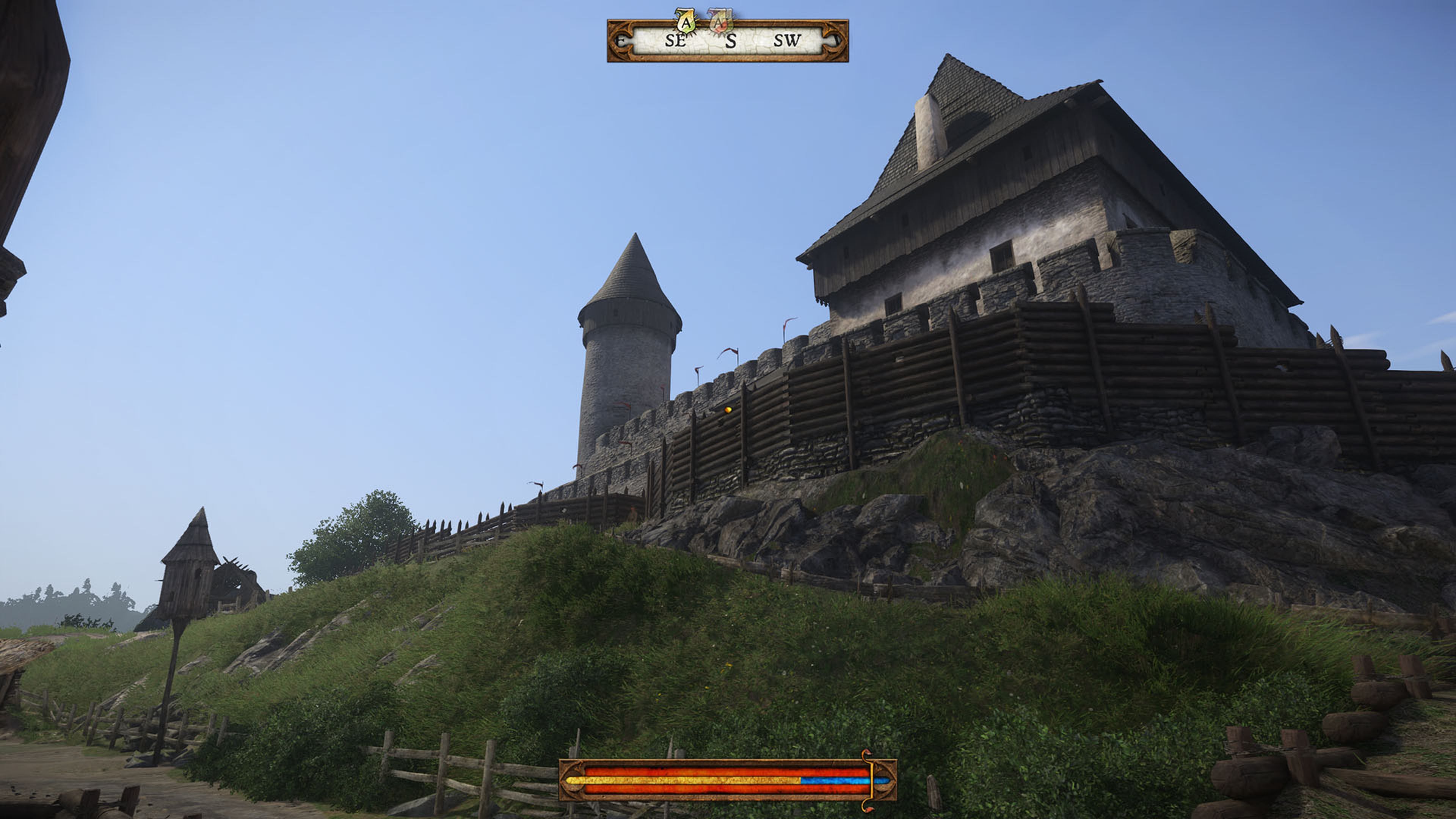 Tendremos que encontrar la forma de cruzar los muros del castillo de Skalitz