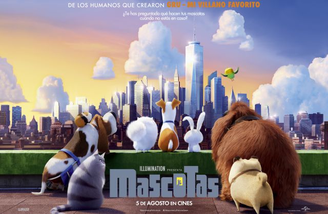 8. Mascotas Mejores películas de comedia de 2016: Deadpool, ¡Ave Cesar!...