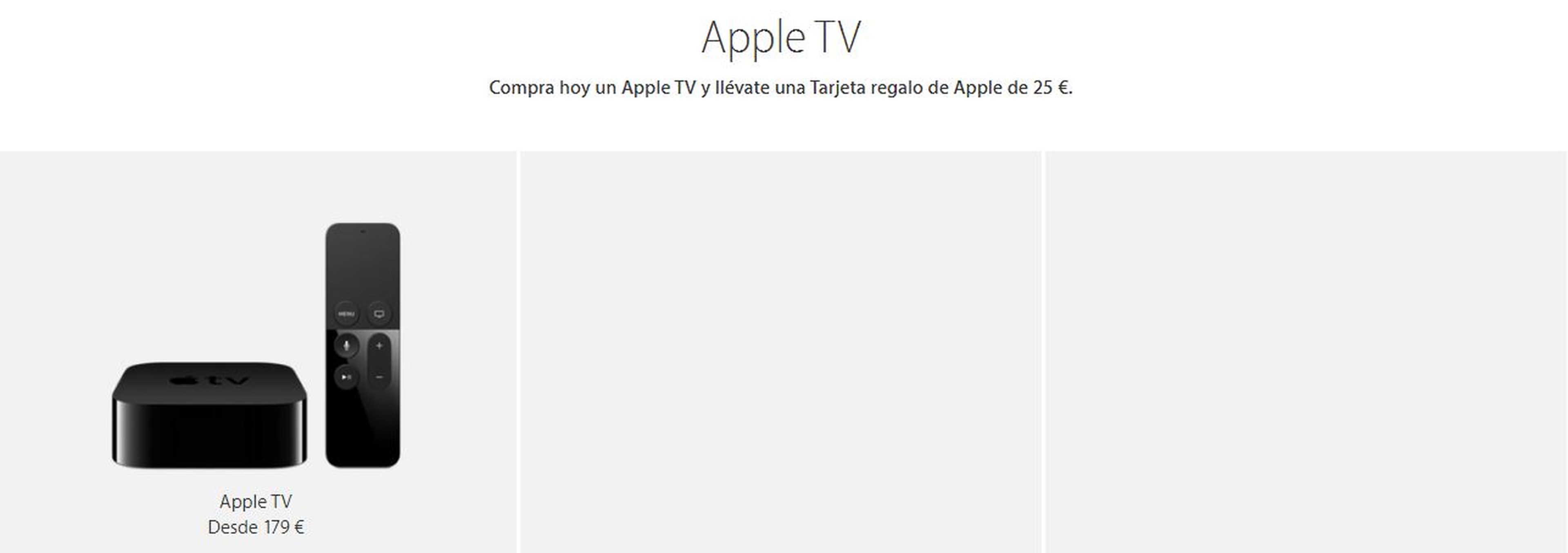 Ofertas en Apple TV
