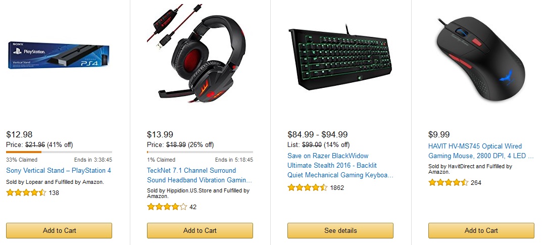 Ofertas gaming de la cuenta atrás de Amazon para el Black Friday Ofertas gaming de la cuenta atrás de Amazon para el Black Friday