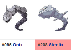 Onix/Steelix Pokémon Go - Onix/Steelix