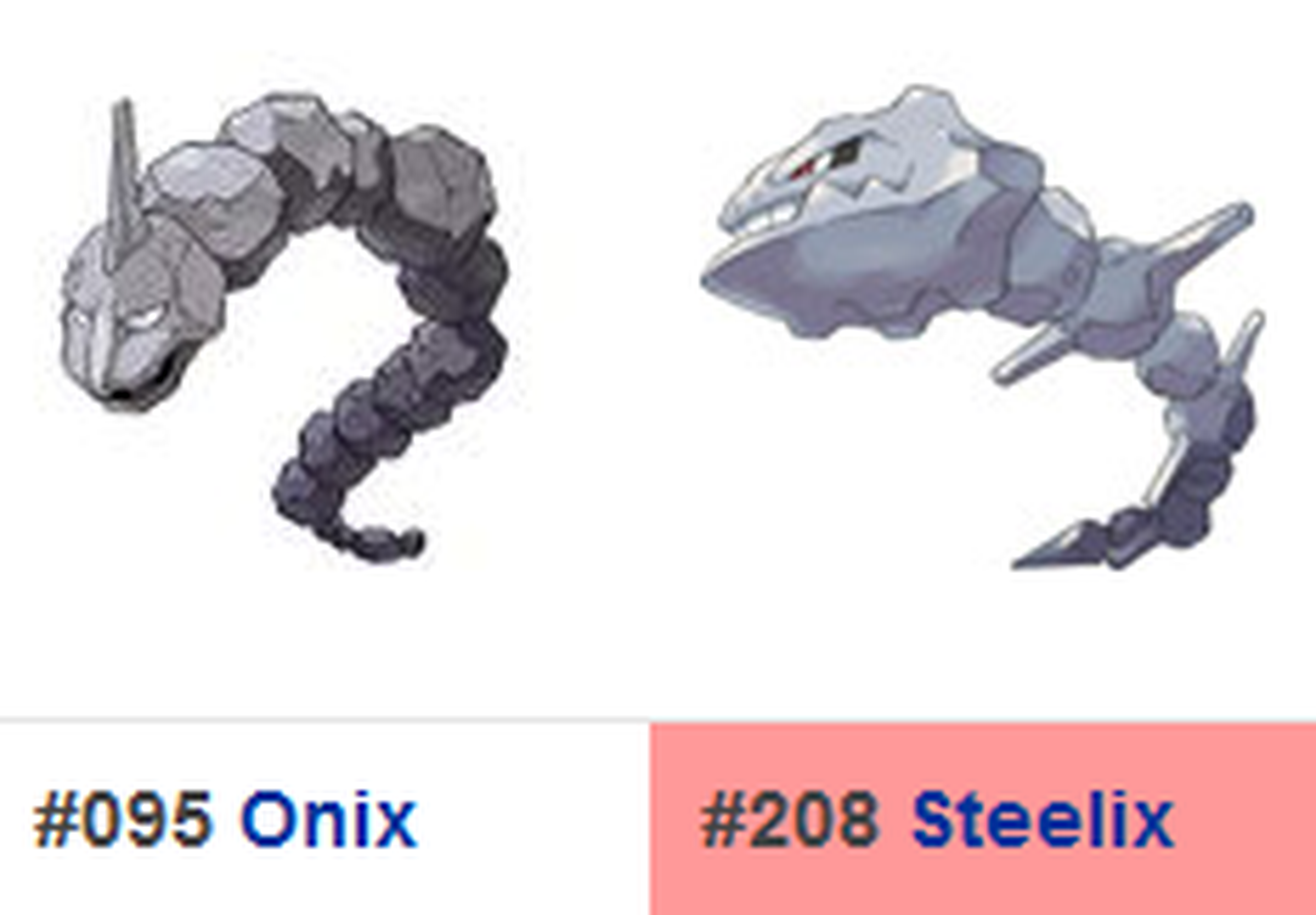 Steelix se incorporaría en la 2ª generación de Pokémon GO