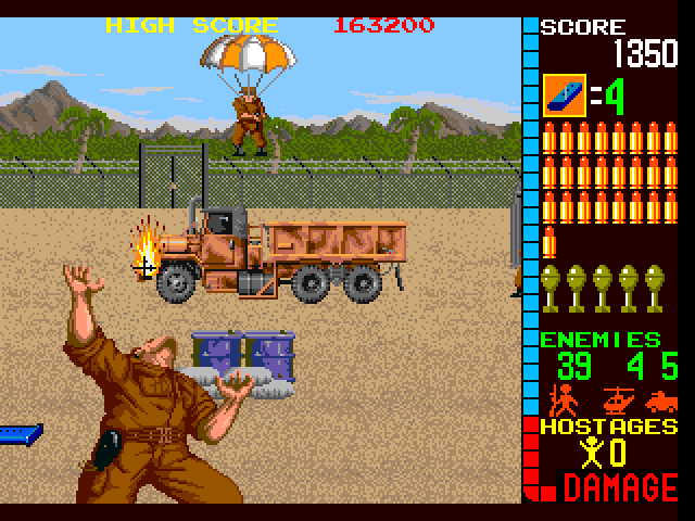 Los mejores juegos de guerra retro - Commando, Cabal ...