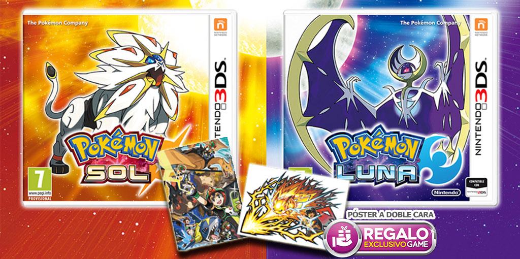 Pokémon Sol y Pokémon Luna en GAME Pokémon Sol y Pokémon Luna en GAME