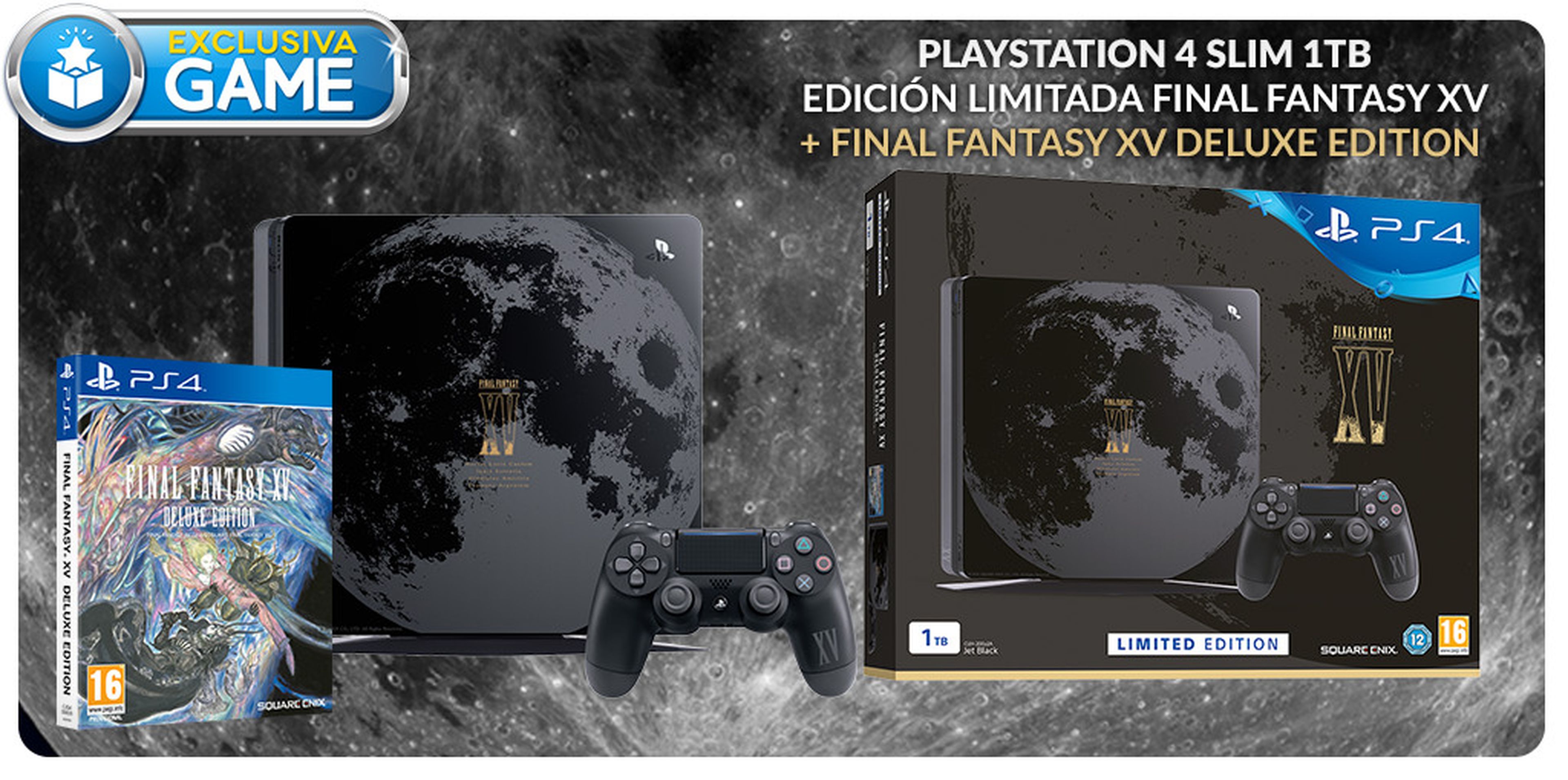 PS4 Slim Final Fantasy XV, edición especial para noviembre