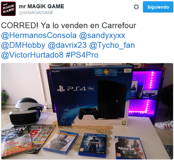 PS4 Pro a la venta antes de tiempo PS4 Pro a la venta antes de tiempo