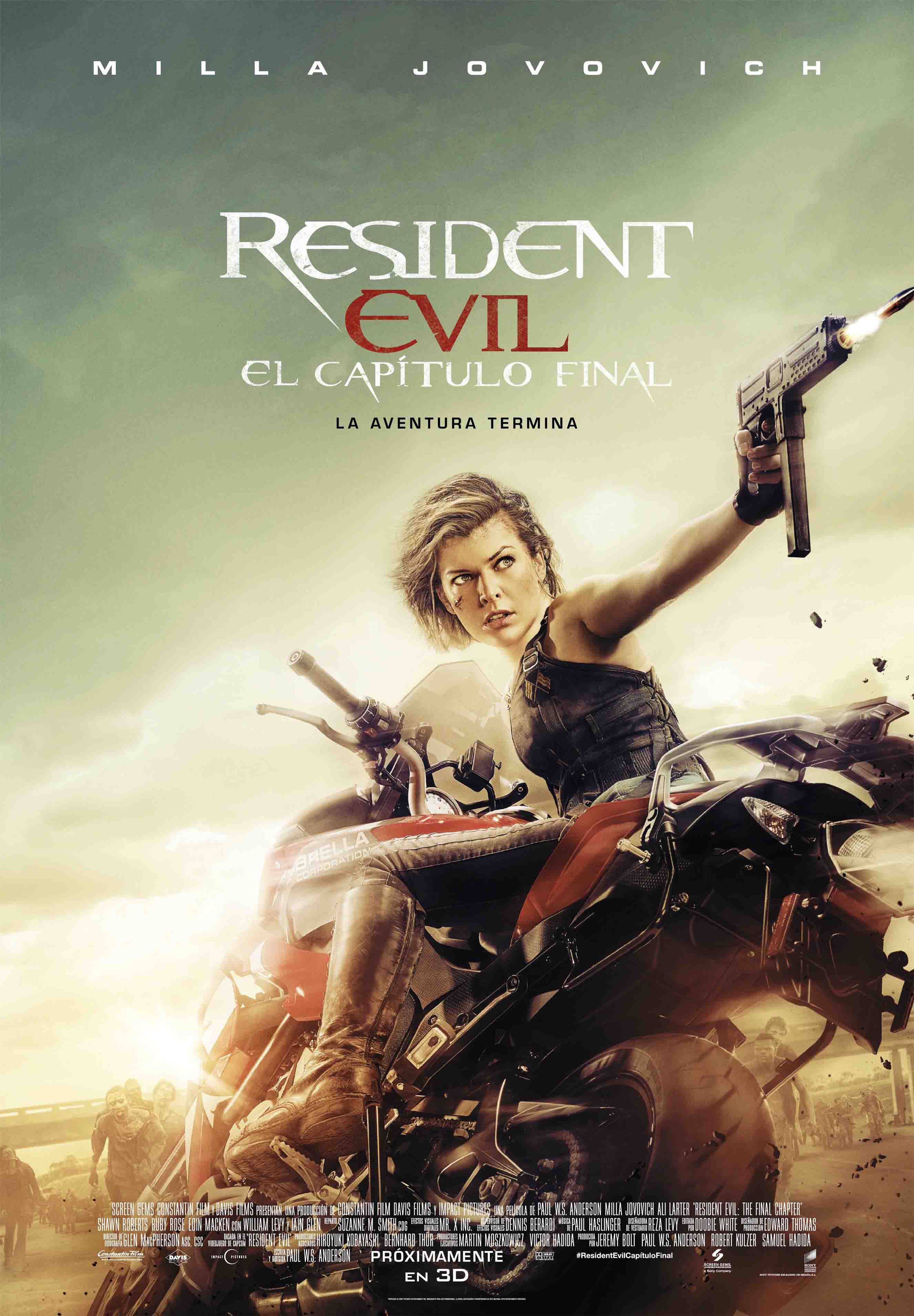 Resident Evil El Capitulo Final Cartel