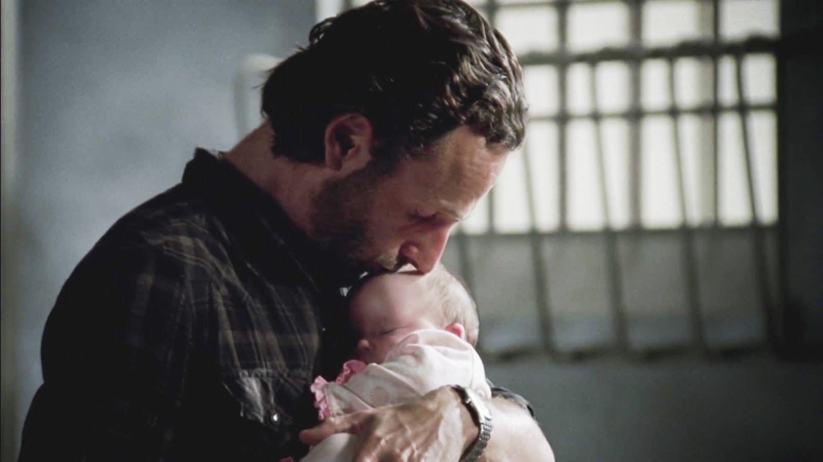 Rick Grimes Judith The Walking Dead